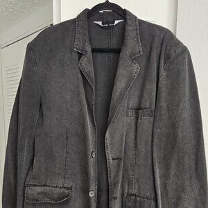 Pop Icon Men's Blazer/Jacket, Charcoal Gray, Size XL